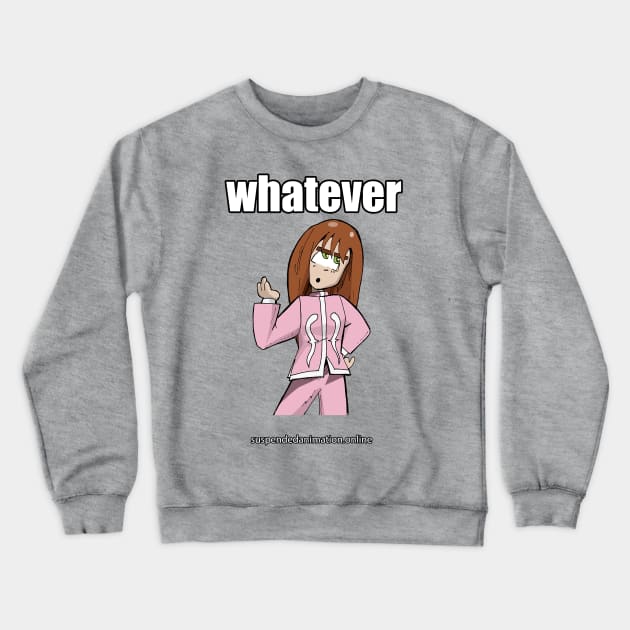 Fancy Nancy - Whatever Crewneck Sweatshirt by tyrone_22